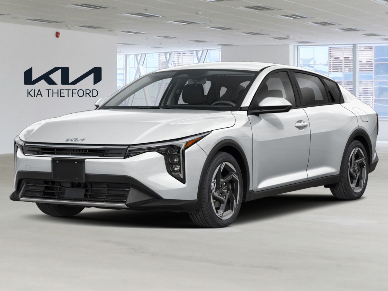 KIA K4 EX 2026 Blanc Thetford Mines - photo #0