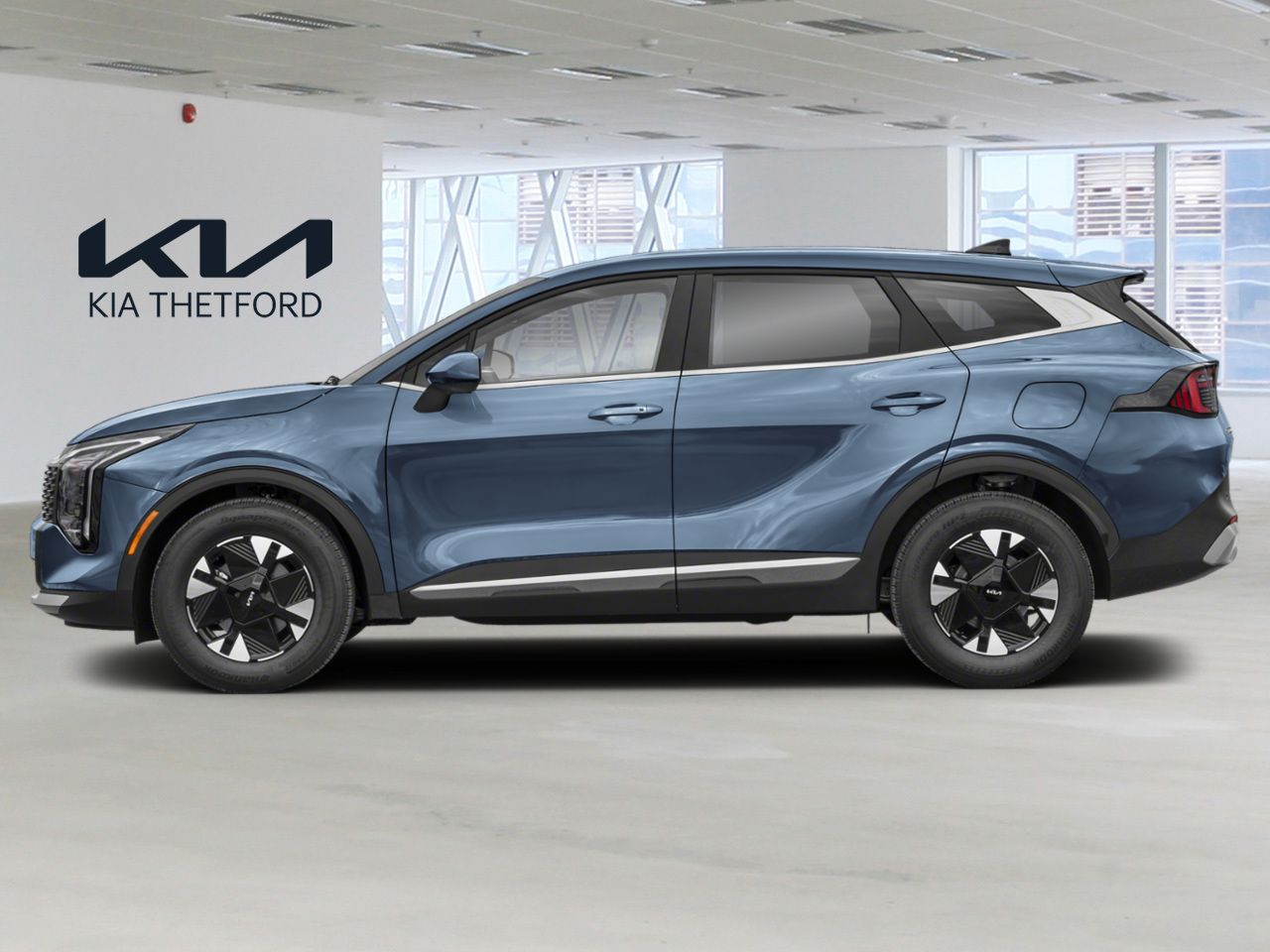 KIA SPORTAGE HEV EX 2026 Bleu Thetford Mines - photo #2