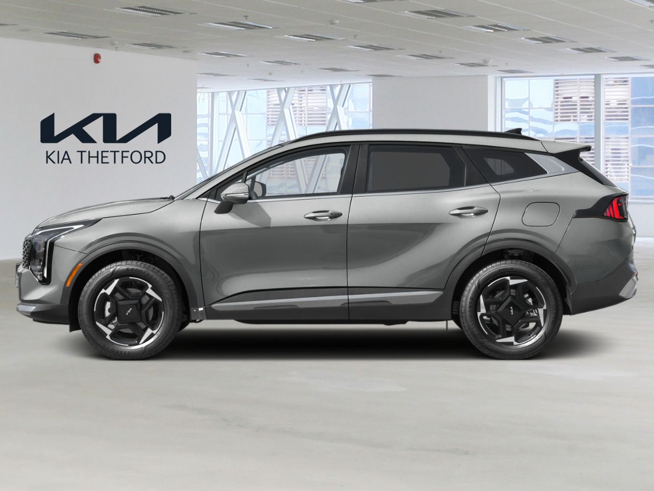 Kia Sportage hybride 2026 Gris acier Thetford Mines - photo #1