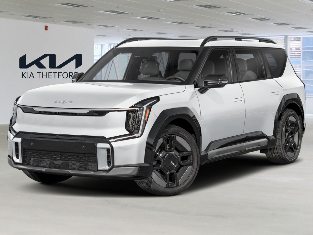 Kia EV9 2026 Blanc neige nacr&eacute; Thetford Mines - photo #0