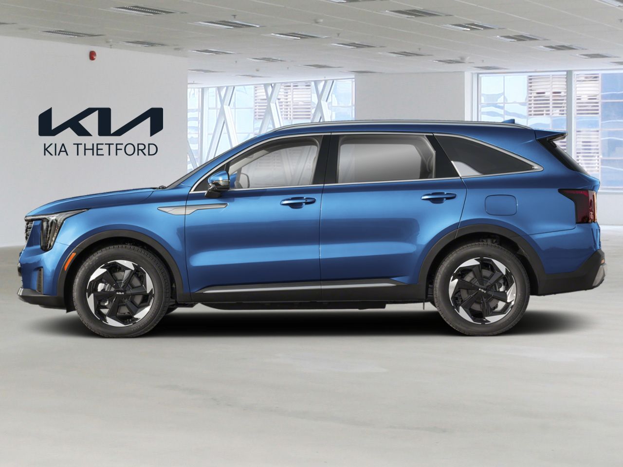 Kia Sorento hybride rechargeable 2026 Bleu min&eacute;ral Thetford Mines - photo #1