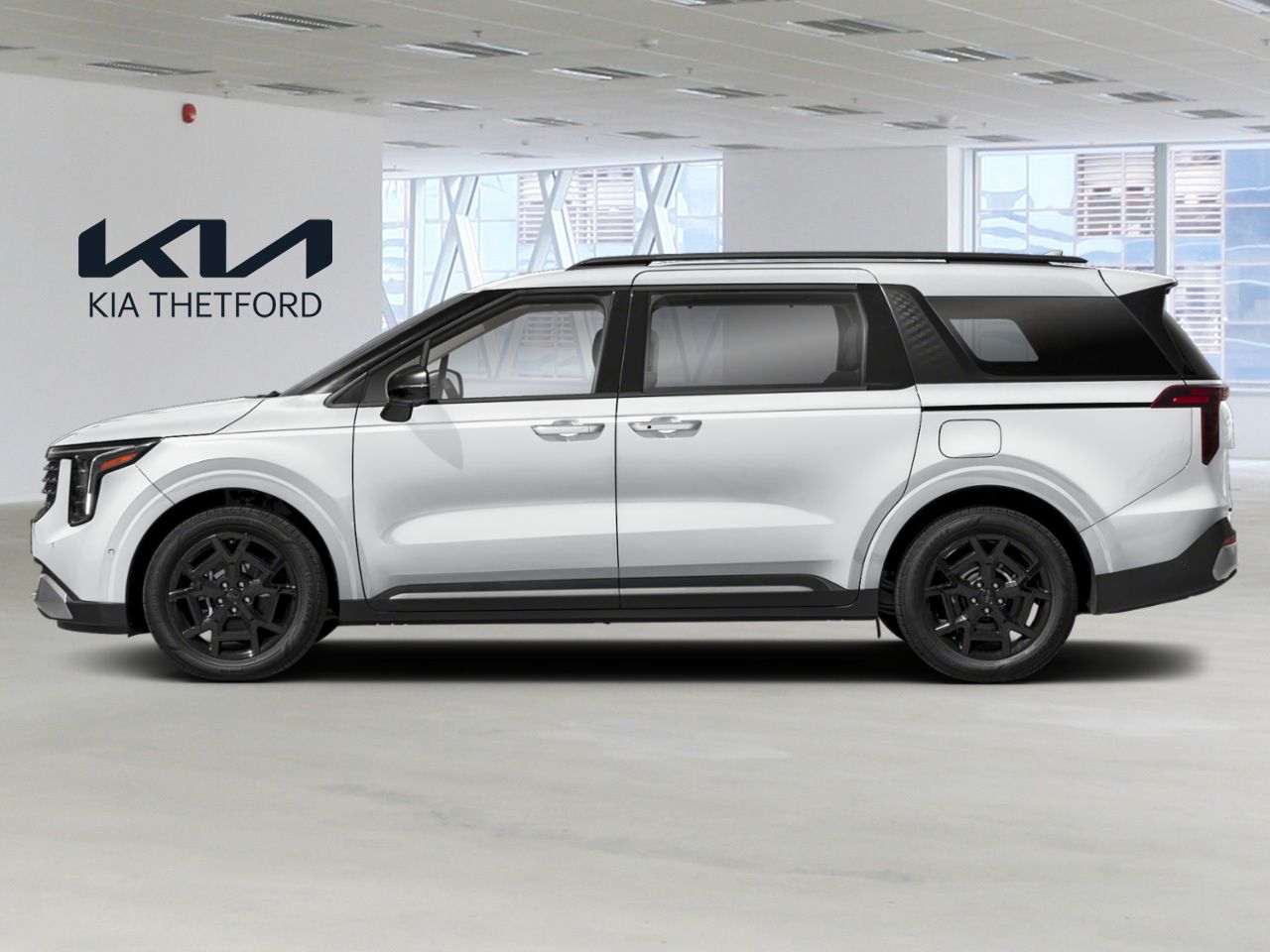 2026 Kia Carnival Hybrid Snow White Pearl Thetford Mines - photo #1