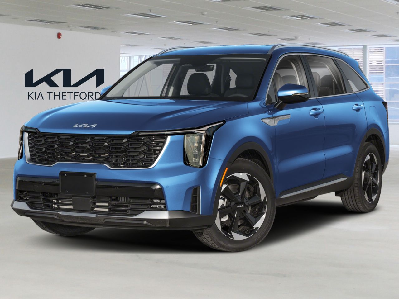 Kia Sorento hybride rechargeable 2026 Bleu min&eacute;ral Thetford Mines - photo #0