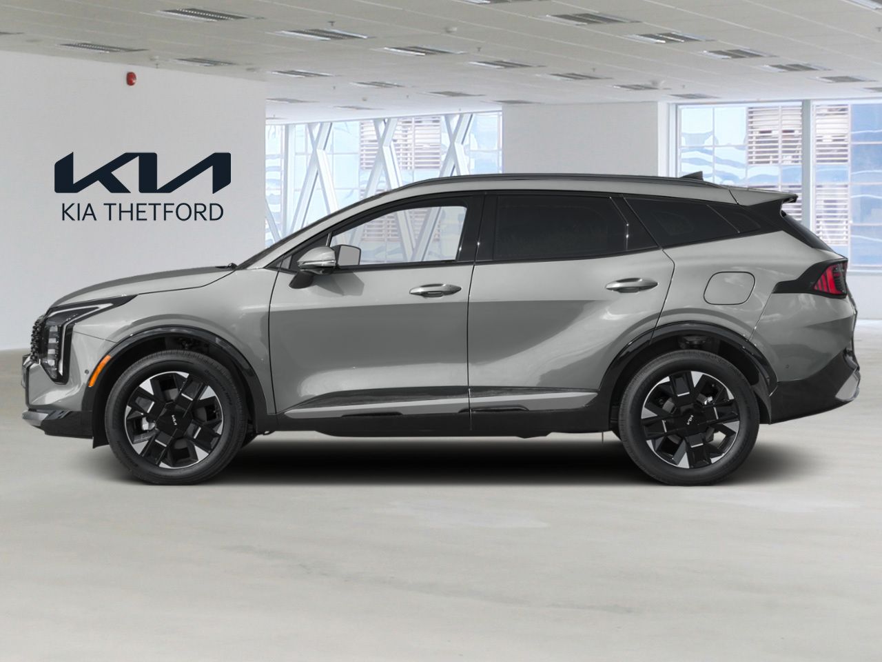 Kia Sportage hybride 2026 Gris acier Thetford Mines - photo #2