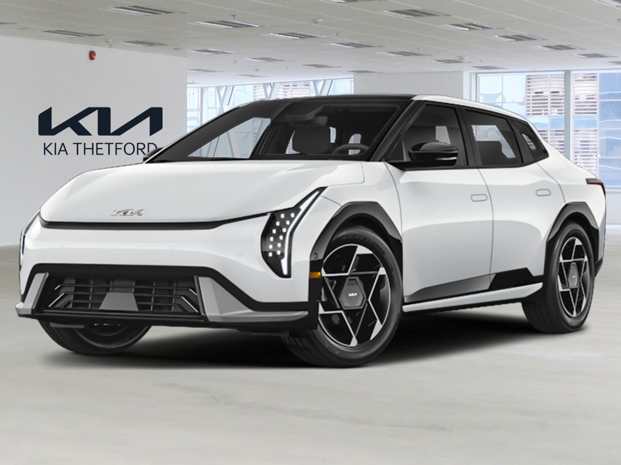 2026 KIA EV4 GT-LINE TA White Thetford Mines - photo #0
