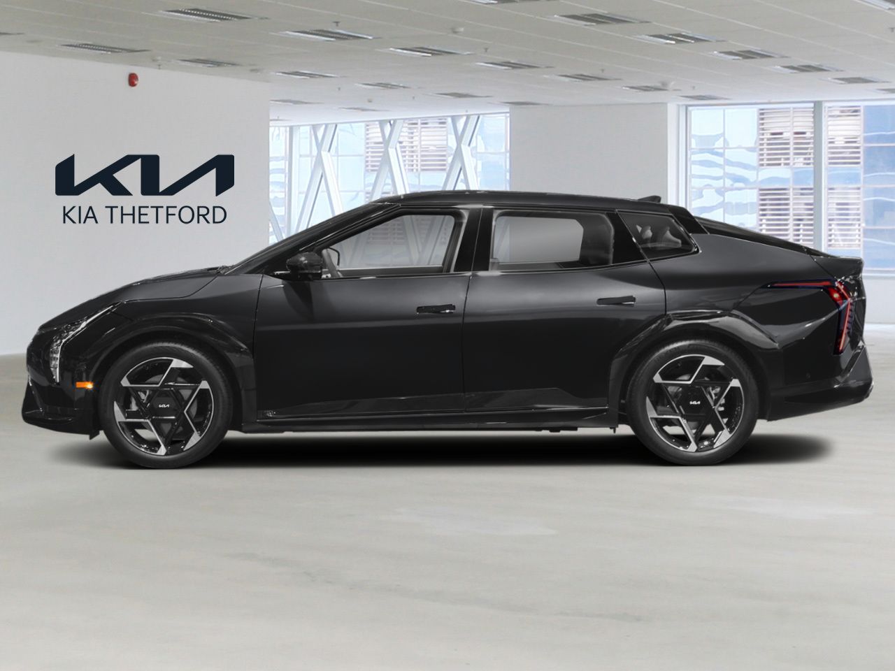 Kia EV4 2026 Noir aurore Thetford Mines - photo #1