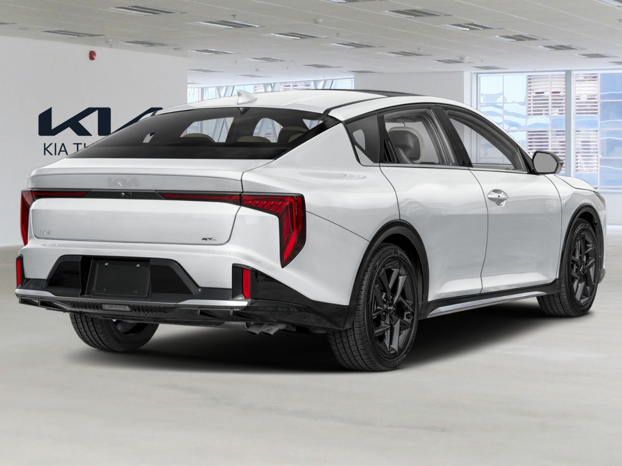 2025 KIA K4 GT-LINE TURBO LIMITED White Thetford Mines - photo #2