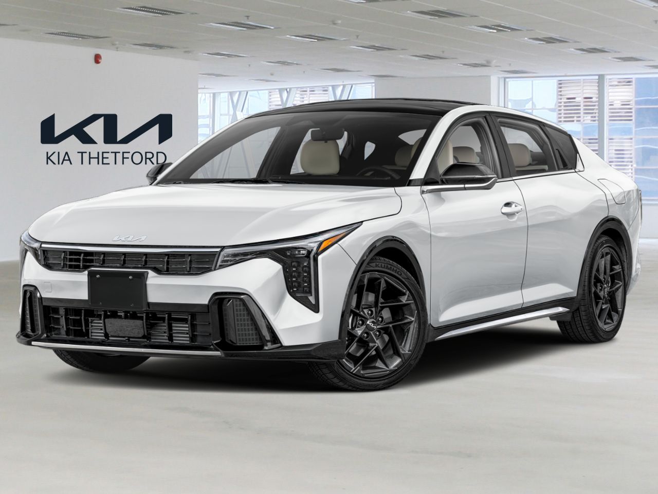 2025 KIA K4 GT-LINE TURBO LIMITED White Thetford Mines - photo #0