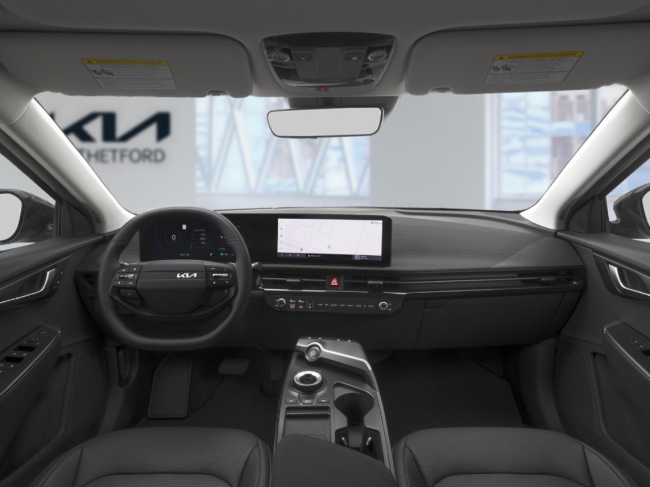 2025 KIA EV6 WIND TA Black Thetford Mines - photo #6