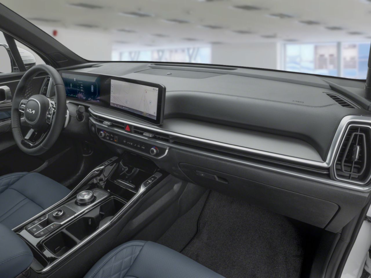 2026 Kia Sorento Hybrid Mineral Blue Thetford Mines - photo #7