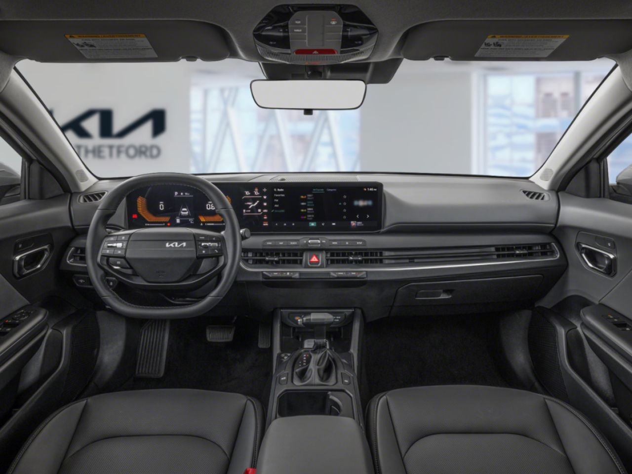 KIA K4 EX 2026 Blanc Thetford Mines - photo #11