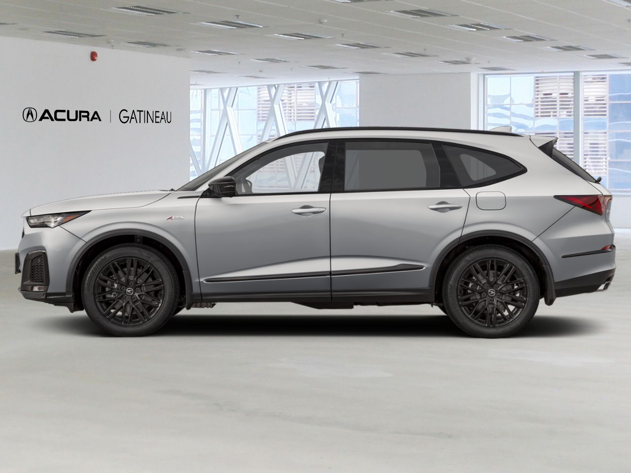 2026 ACURA MDX A-Spec Platinum &Eacute;lite SH-AWD Solar Silver Metallic Gatineau - photo #2