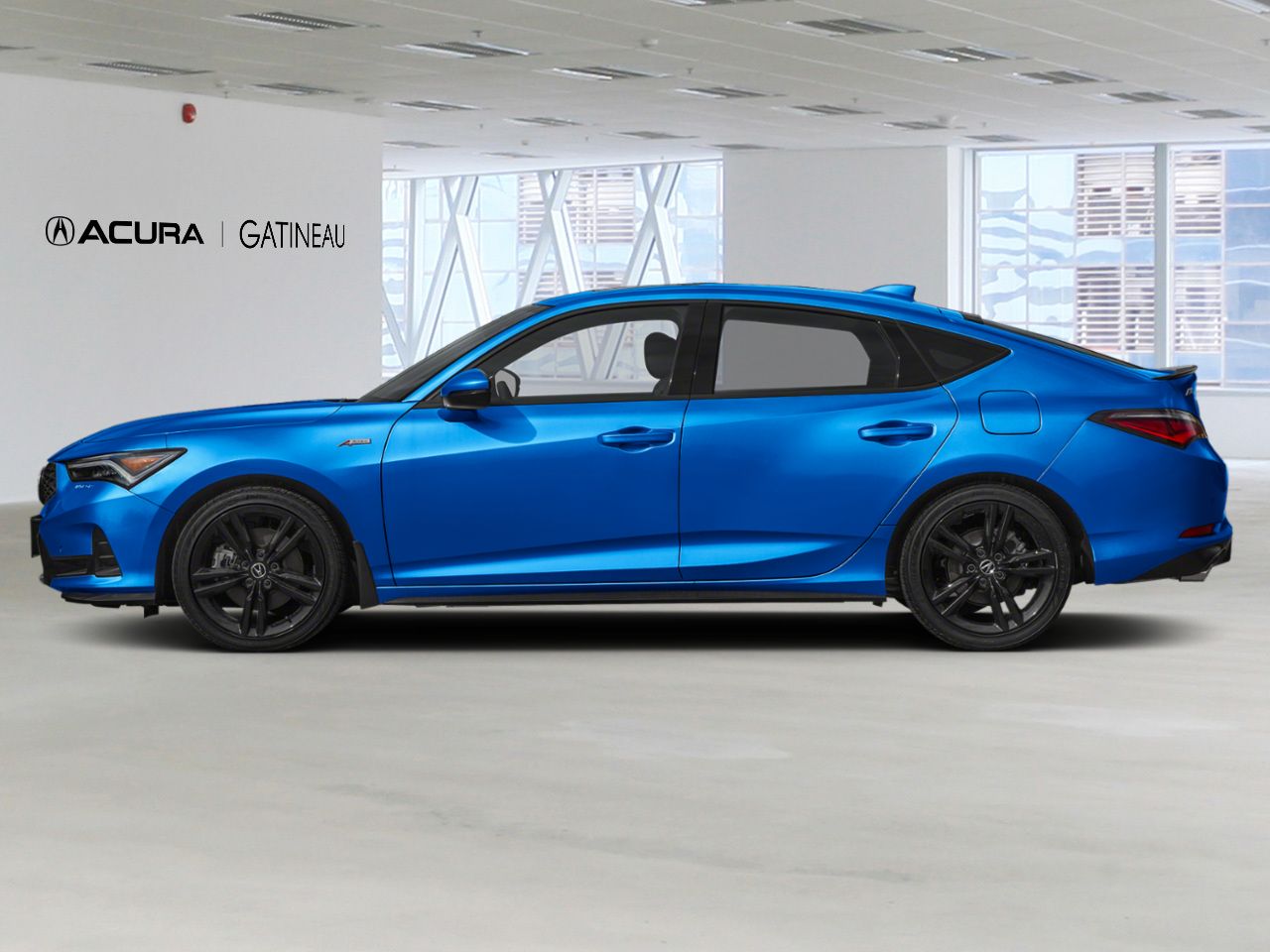 Blue 2026 Acura Integra Sedan Continuously Variable Transmission