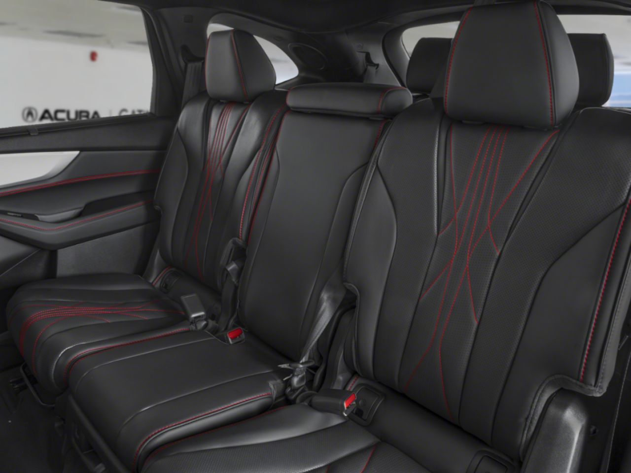 Red 2026 Acura MDX SH-AWD with Platinum Elite and A-SPEC SUV / Crossover Automatic
