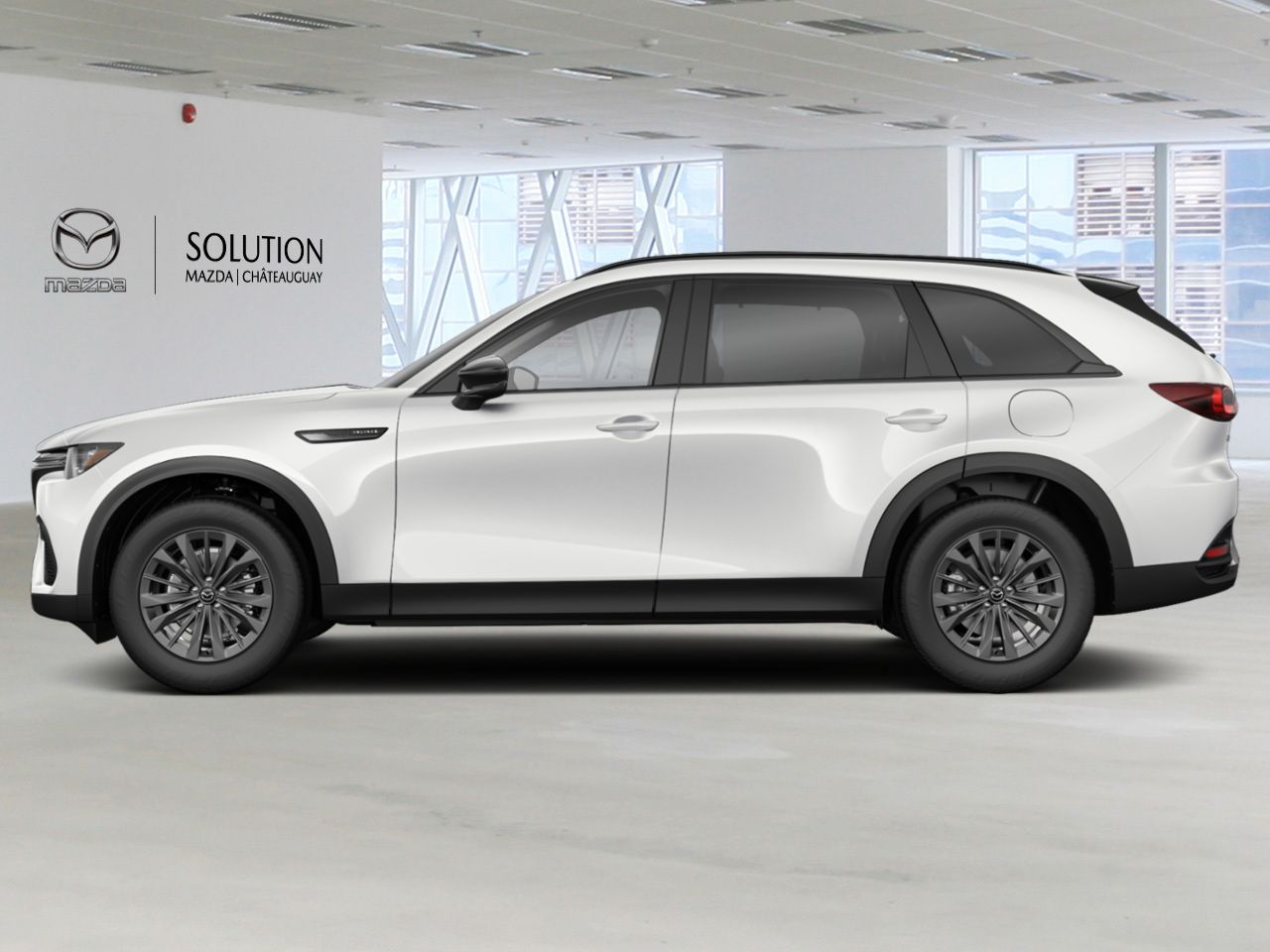 2026 MAZDA CX-70 MHEV GS-L TI Rhodium White Metallic Ch&acirc;teauguay - photo #1