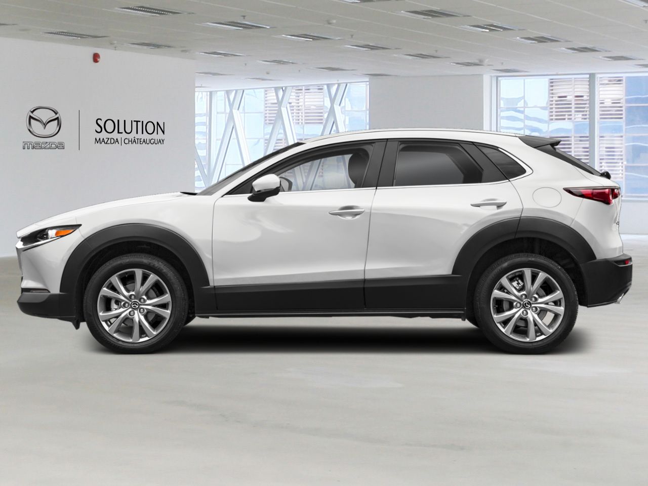 2026 MAZDA CX-30 GS TI Snowflake White Pearl Ch&acirc;teauguay - photo #1
