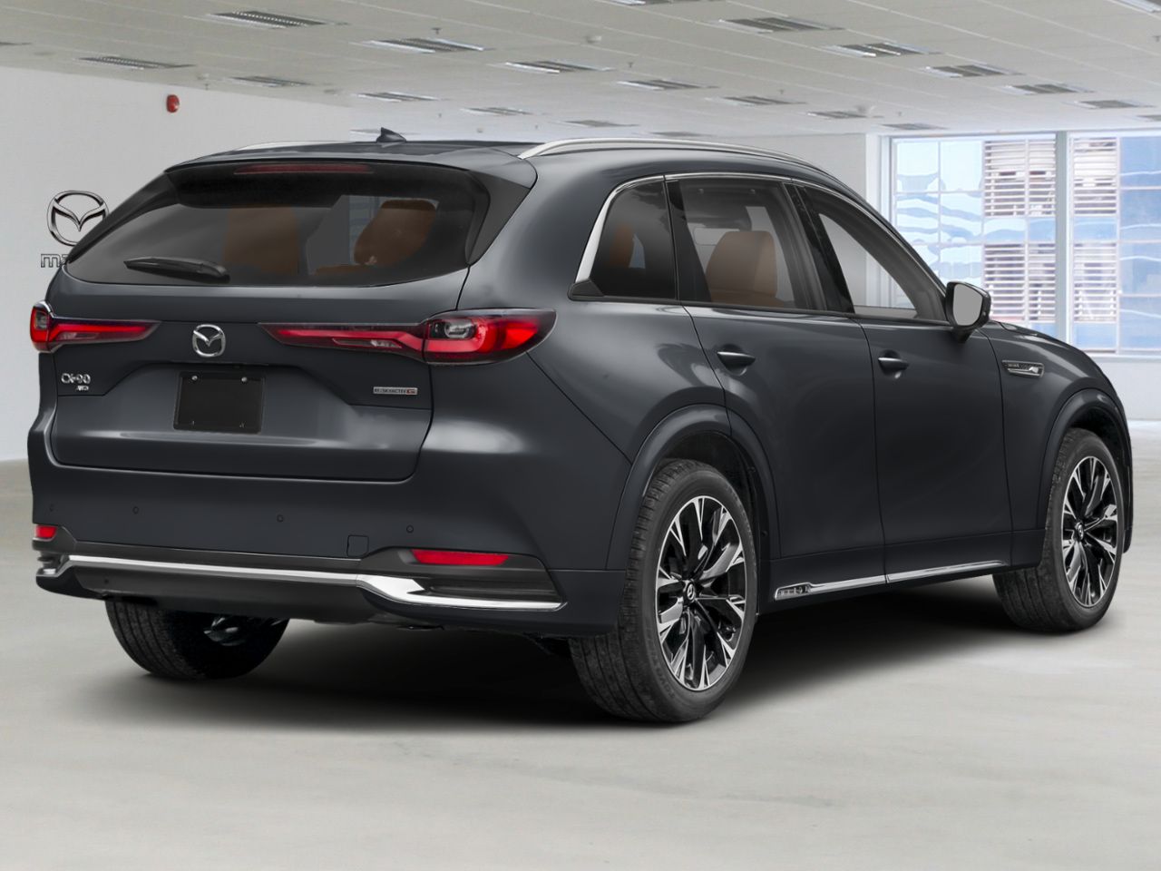 2026 MAZDA CX-90 MHEV Signature TI Jet Black Mica Ch&acirc;teauguay - photo #2