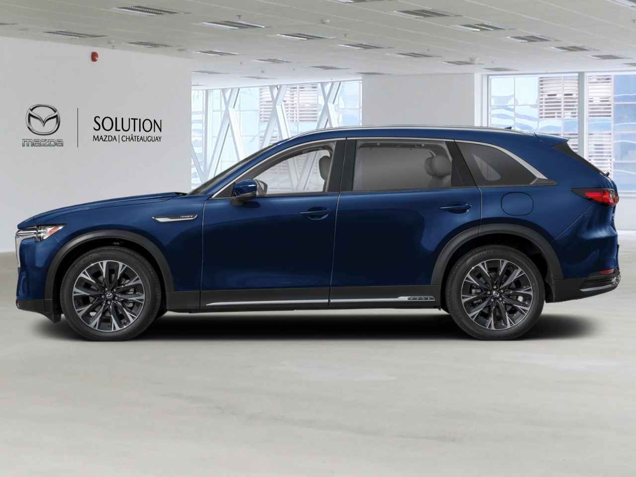 2026 MAZDA CX-90 PHEV GT TI Deep Crystal Blue Mica Ch&acirc;teauguay - photo #1