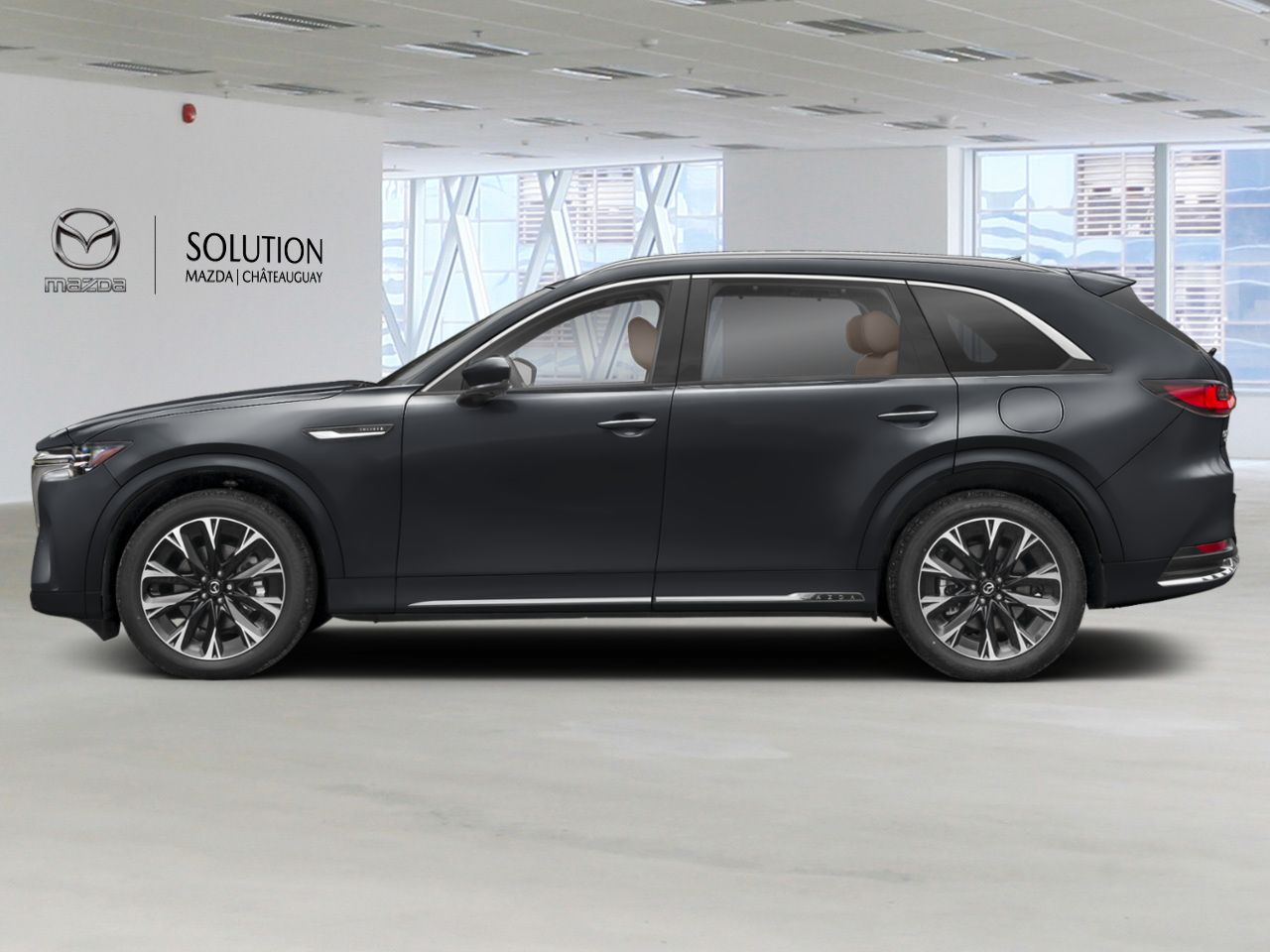 2026 MAZDA CX-90 MHEV Signature TI Jet Black Mica Ch&acirc;teauguay - photo #1