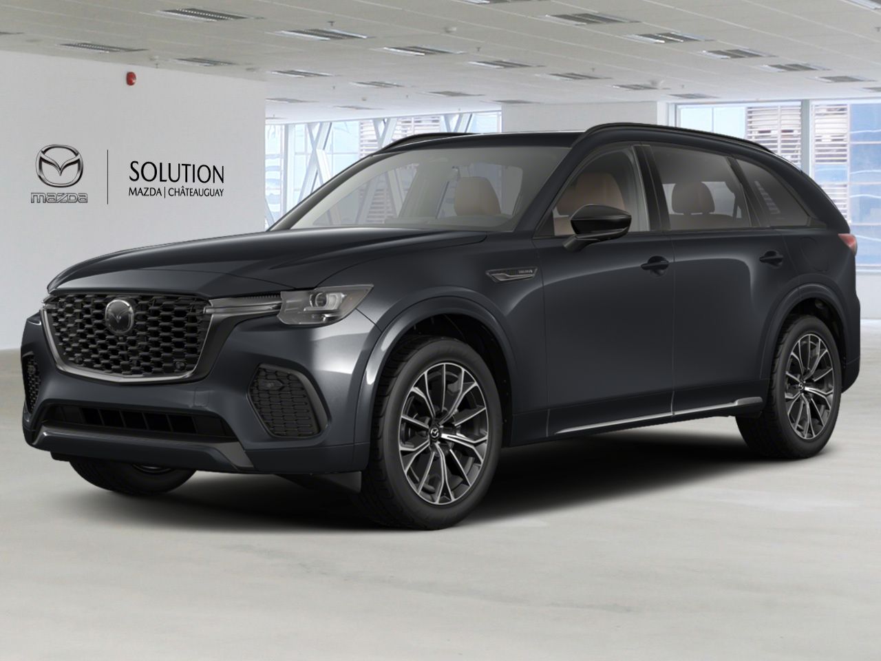 MAZDA CX-70 hybride l&eacute;ger Signature TI 2026 Noir de jais mica Ch&acirc;teauguay - photo #0