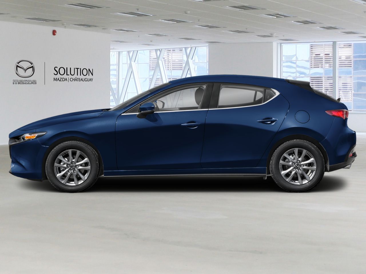 MAZDA Mazda3 Sport GX TA BA 2026 Bleu cristal fonc&eacute; mica Ch&acirc;teauguay - photo #2