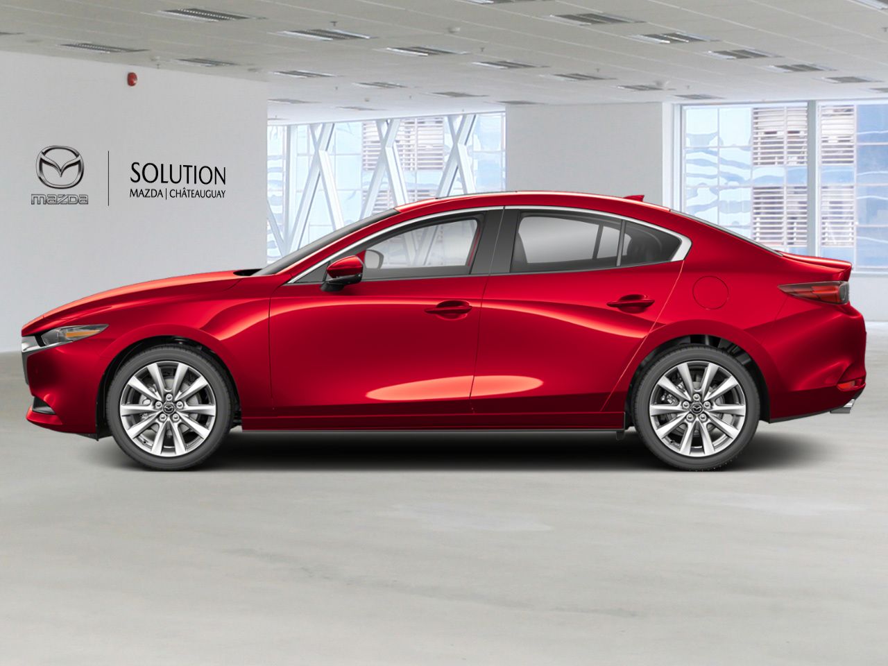 MAZDA Mazda3 GT TI i-ACTIV 2026 Rouge vibrant cristal m&eacute;tallis&eacute; Ch&acirc;teauguay - photo #1