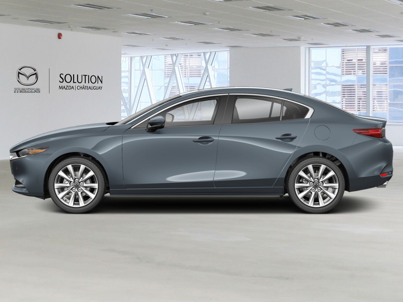 2026 MAZDA Mazda3 GT TA Polymetal Grey Metallic Ch&acirc;teauguay - photo #1