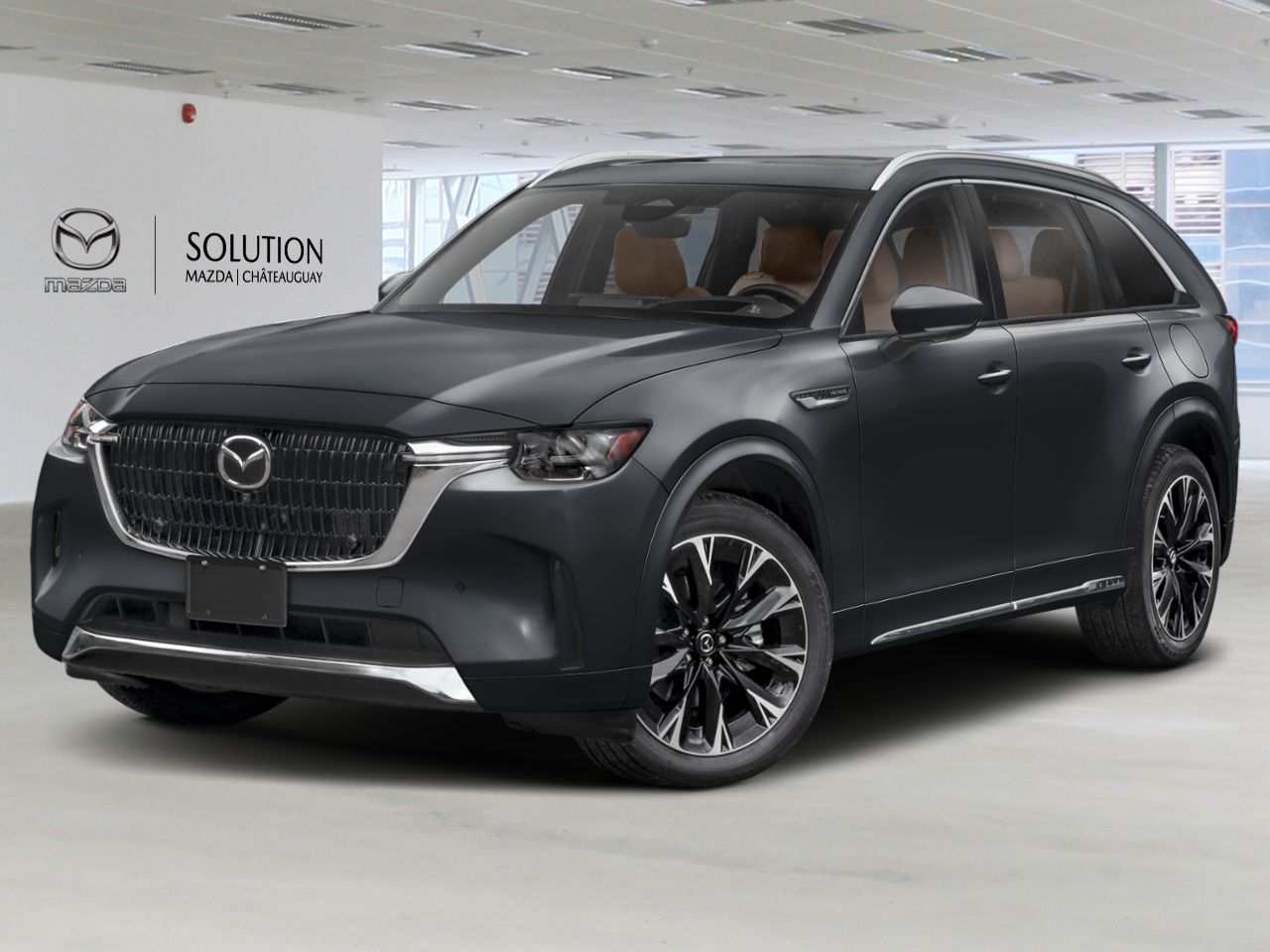 2026 MAZDA CX-90 MHEV Signature TI Jet Black Mica Ch&acirc;teauguay - photo #0