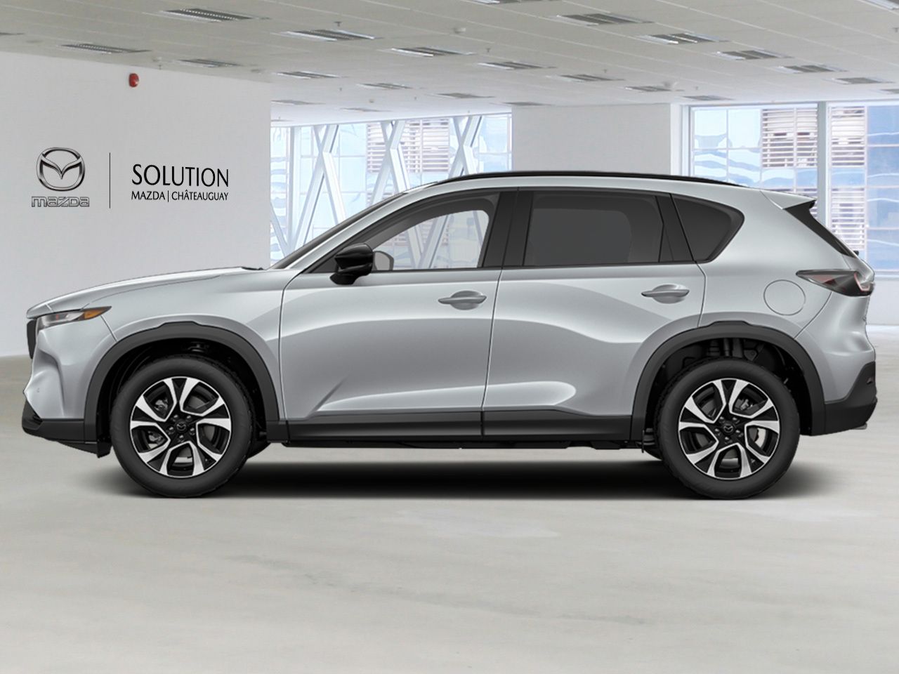 MAZDA CX-5 GS TI 2026 Gris a&eacute;ro m&eacute;tallis&eacute; Ch&acirc;teauguay - photo #1