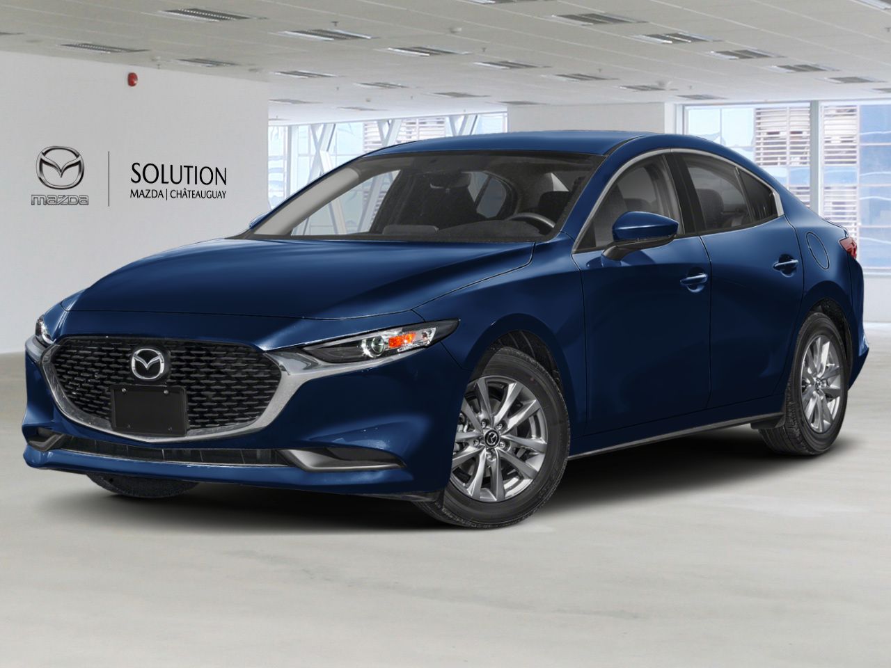 MAZDA Mazda3 GX TA BA 2026 Bleu cristal fonc&eacute; mica Ch&acirc;teauguay - photo #0