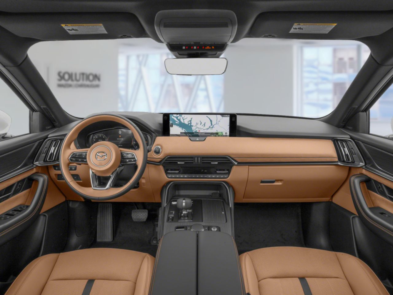 2026 MAZDA CX-90 MHEV Signature TI Jet Black Mica Ch&acirc;teauguay - photo #12