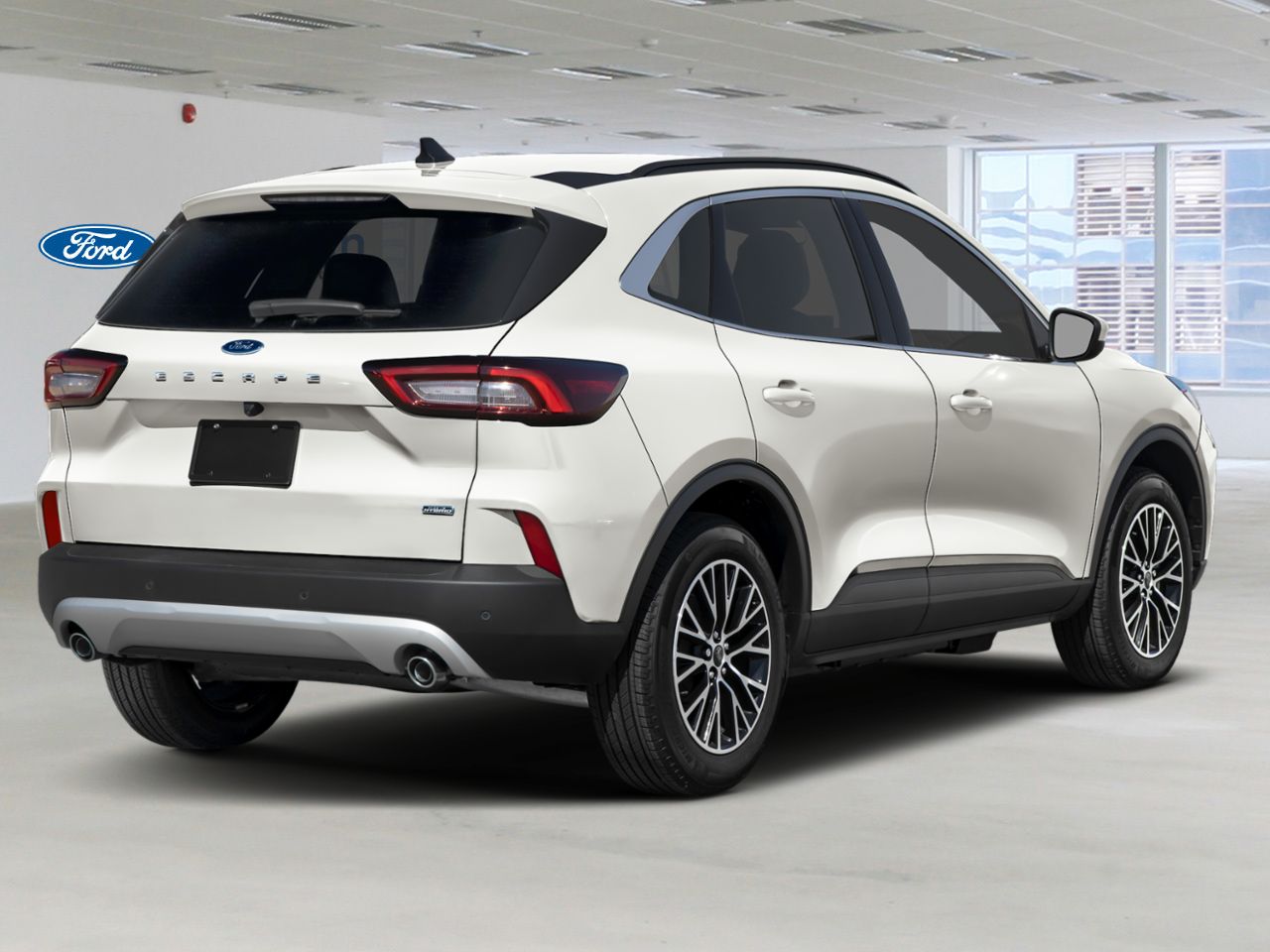 Ford Escape 2025 Blanc astral m&eacute;tallis&eacute; trois couches Rouyn-Noranda - photo #2