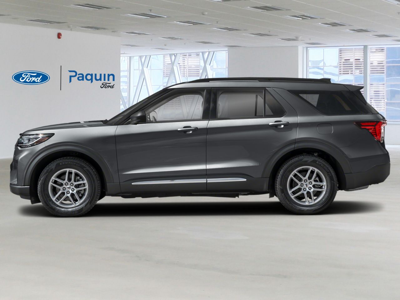 Ford Explorer 2026 Gris carbonis&eacute; m&eacute;tallis&eacute; Rouyn-Noranda - photo #2