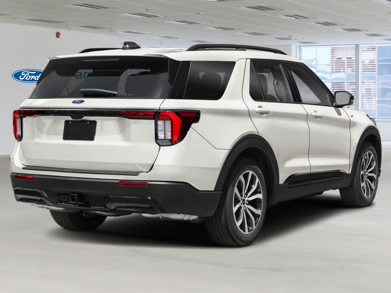 Ford Explorer 2026 Blanc astral m&eacute;tallis&eacute; trois couches Rouyn-Noranda - photo #1