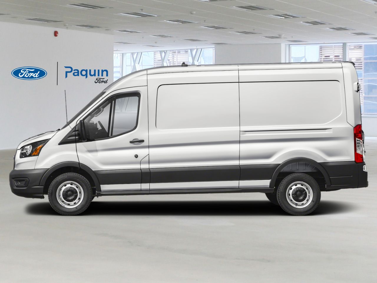 2026 Ford Transit Cargo Van Oxford White Rouyn-Noranda - photo #1