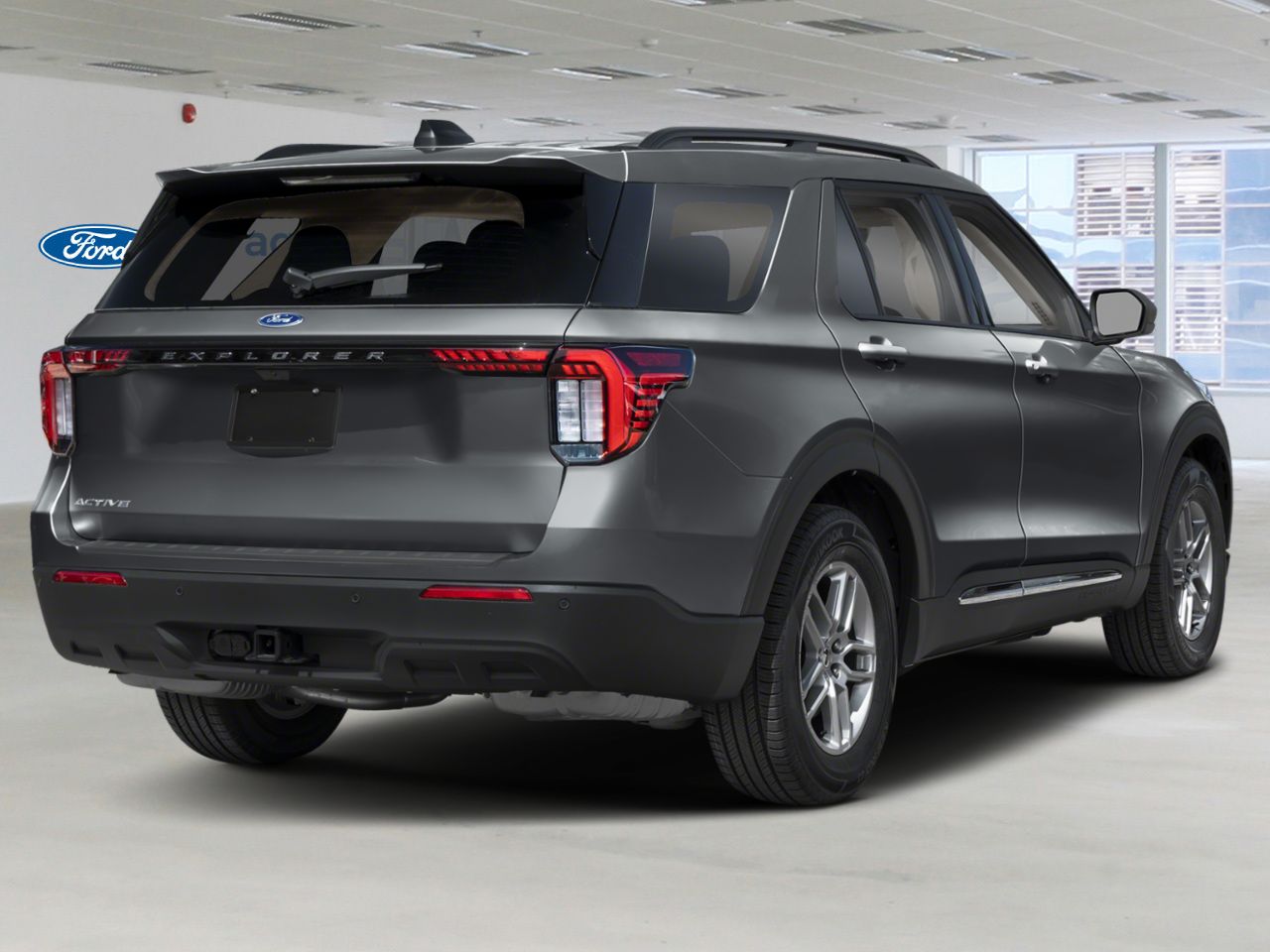 Ford Explorer 2026 Gris carbonis&eacute; m&eacute;tallis&eacute; Rouyn-Noranda - photo #1