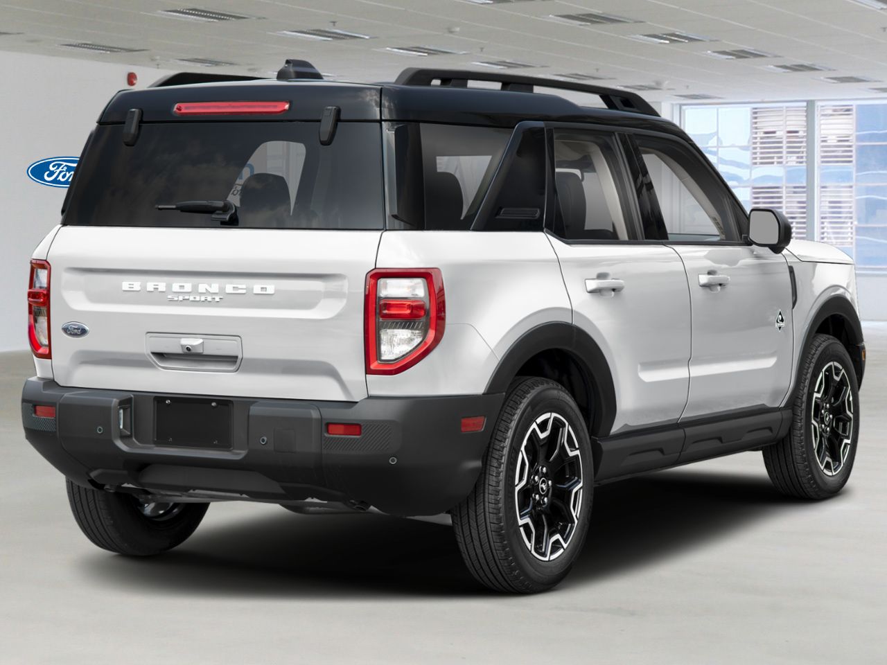 Ford Bronco Sport 2026 Blanc sid&eacute;ral m&eacute;tallis&eacute; Rouyn-Noranda - photo #2