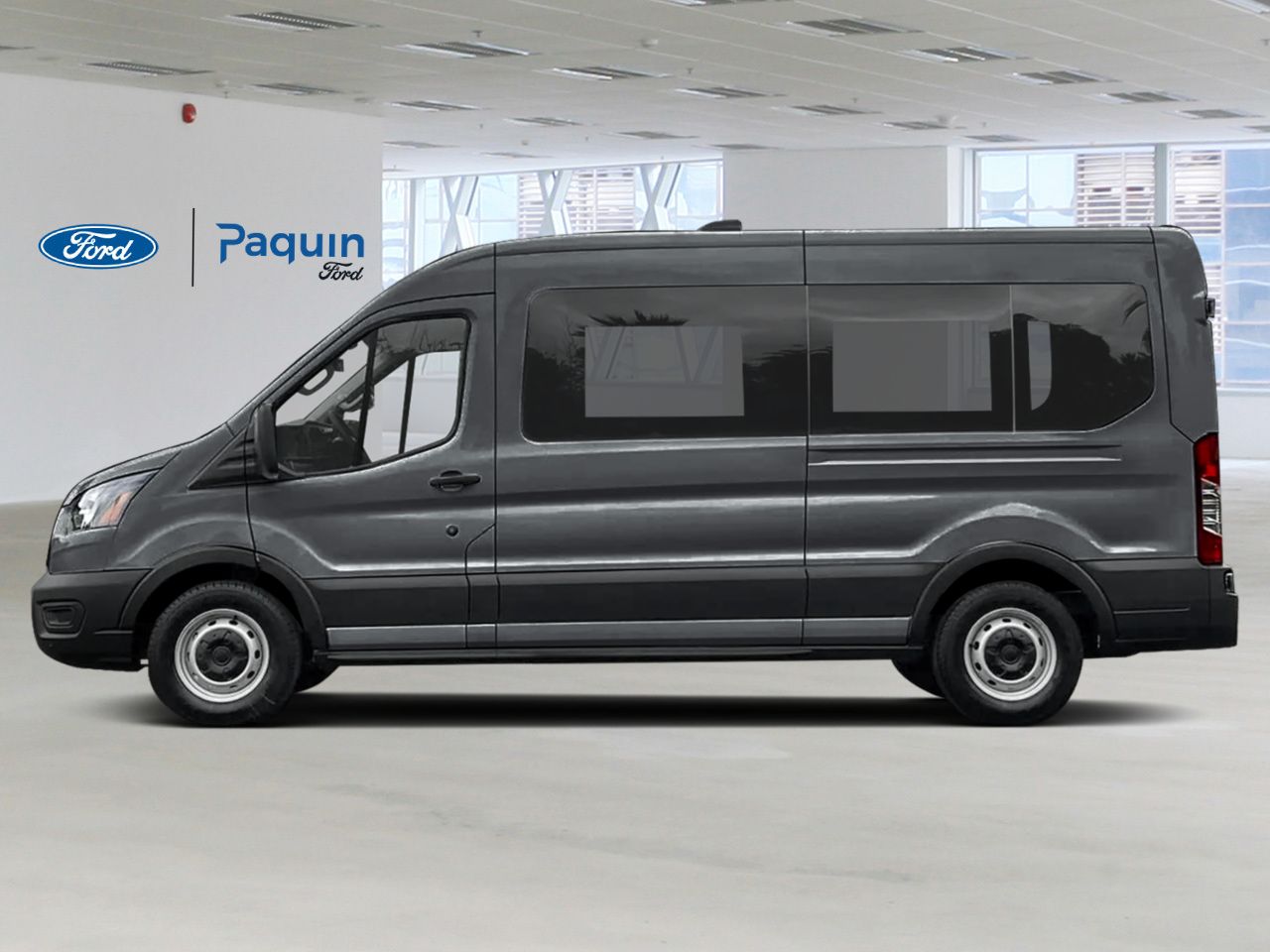 Ford Transit tourisme 2026 Gris carbonis&eacute; m&eacute;tallis&eacute; Rouyn-Noranda - photo #1