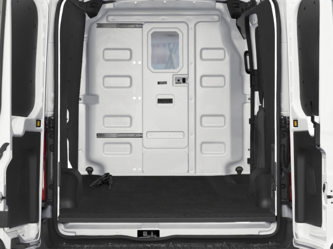 2025 Ford E-Transit Cargo Van Oxford White Rouyn-Noranda - photo #9