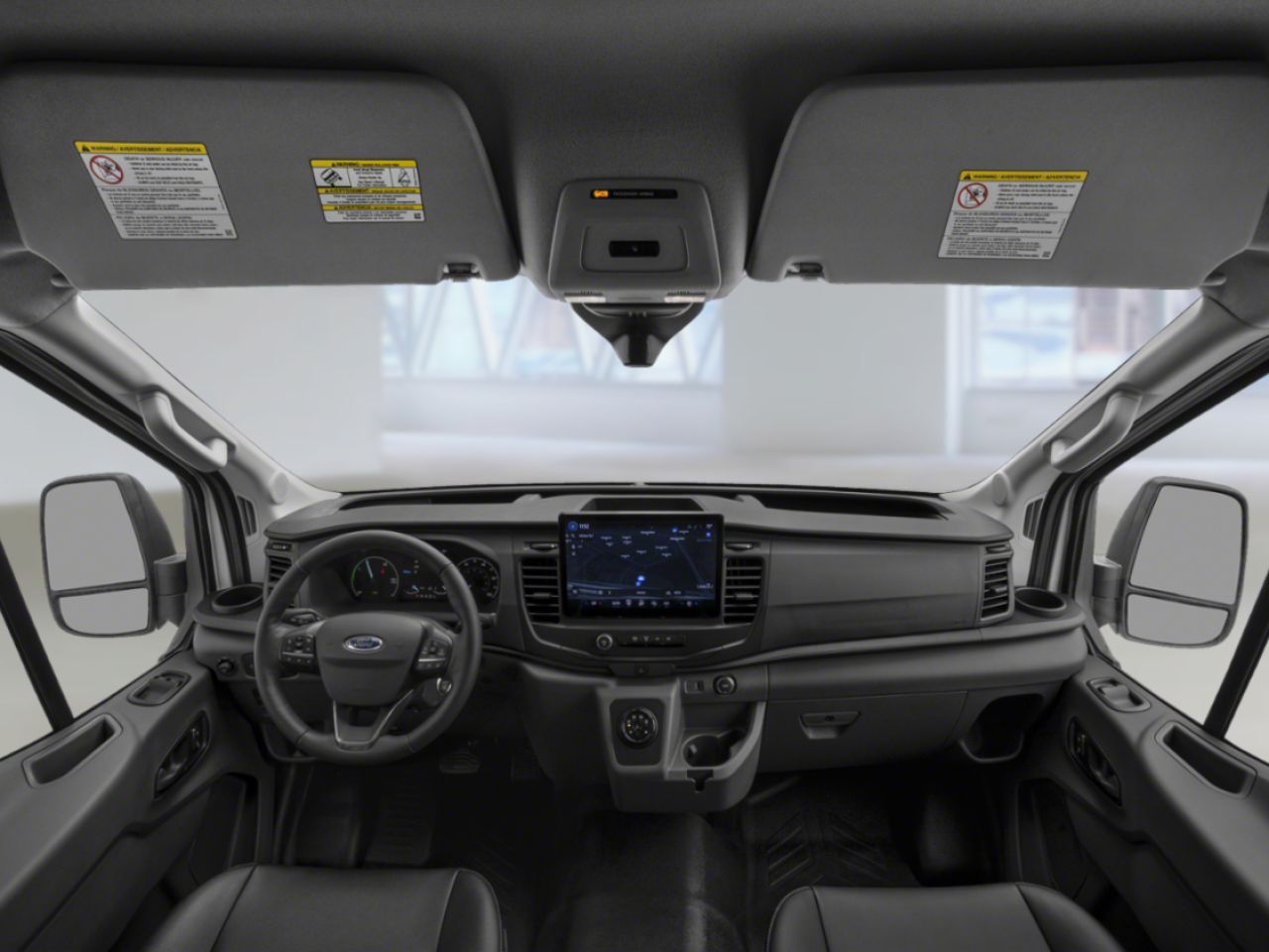 2025 Ford E-Transit Cargo Van Oxford White Rouyn-Noranda - photo #5
