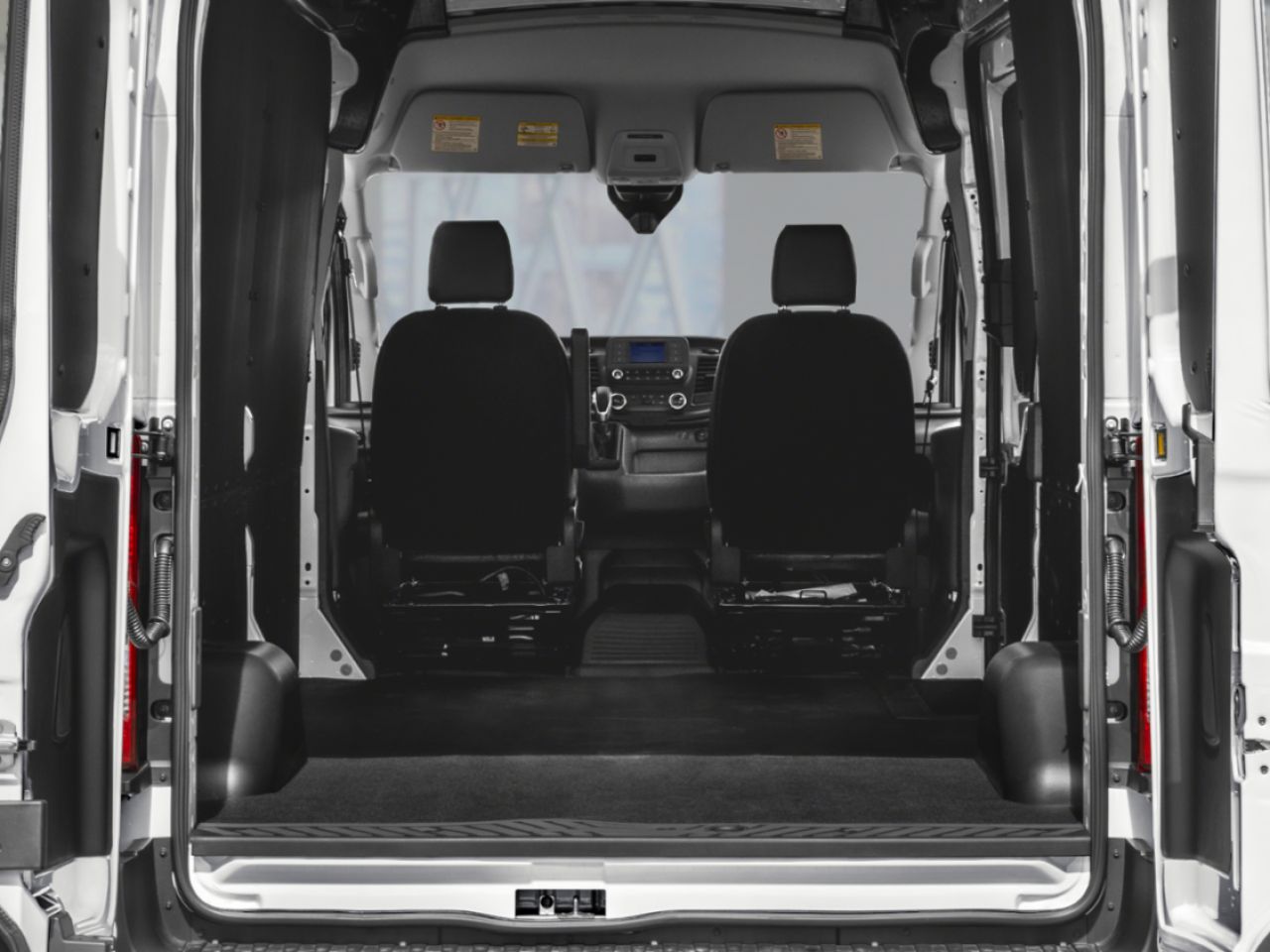 2026 Ford Transit Cargo Van Oxford White Rouyn-Noranda - photo #9