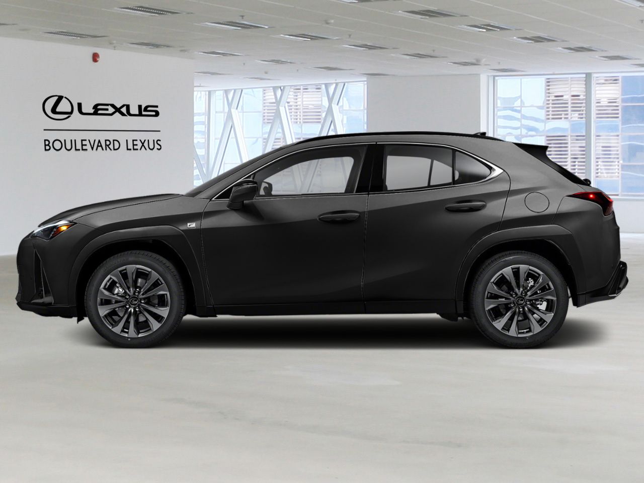 Black 2024 Lexus UX Hybrid SUV / Crossover All-Wheel Drive Continuously Variable Transmission