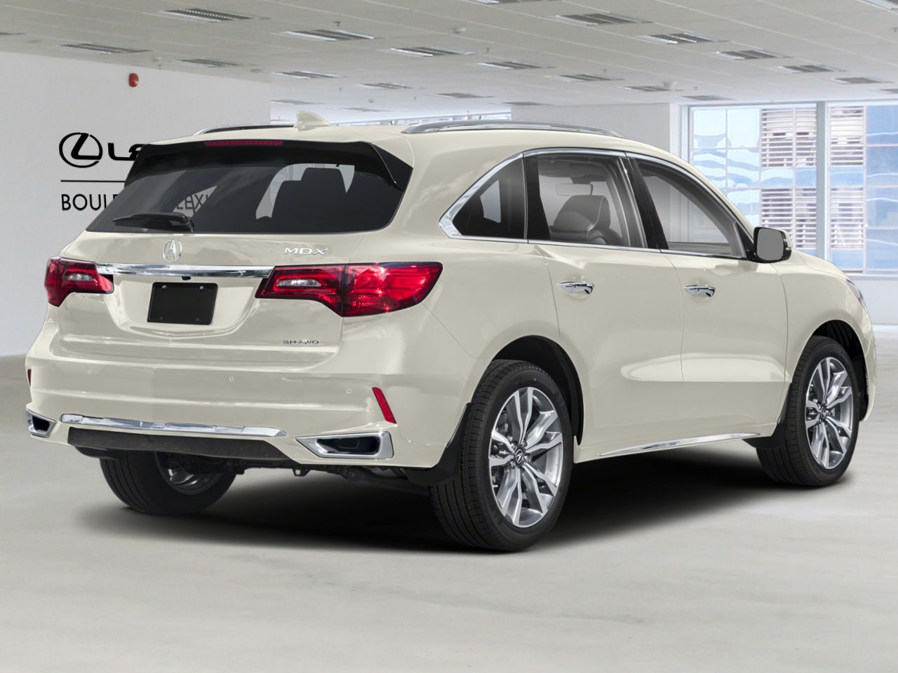 2019 Acura MDX White Quebec - photo #2