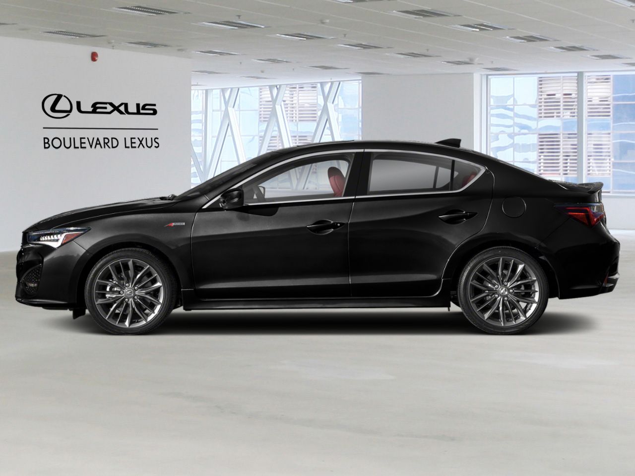 Black 2019 Acura ILX Sedan  