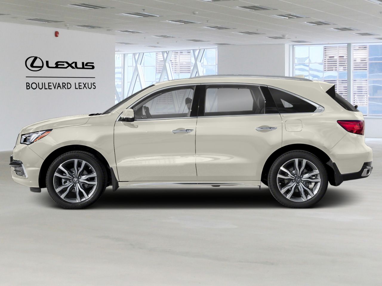 2019 Acura MDX White Quebec - photo #1