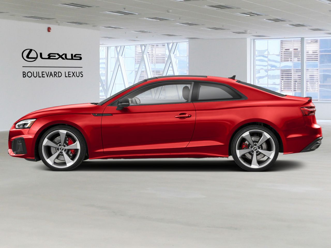 Red 2023 Audi A5 quattro Progressiv 45 TFSI Coupe AWD Coupe  Automatic