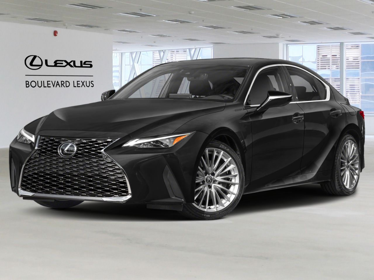 Black 2023 Lexus IS 300 AWD Sedan All-Wheel Drive Automatic