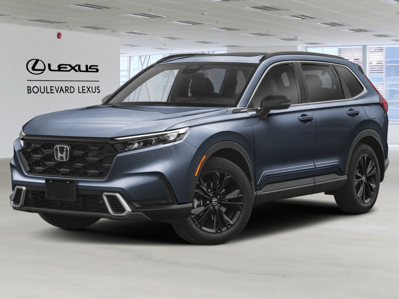 Honda CR-V Hybrid Touring AWD 2023 VUS Gris  à variation continue