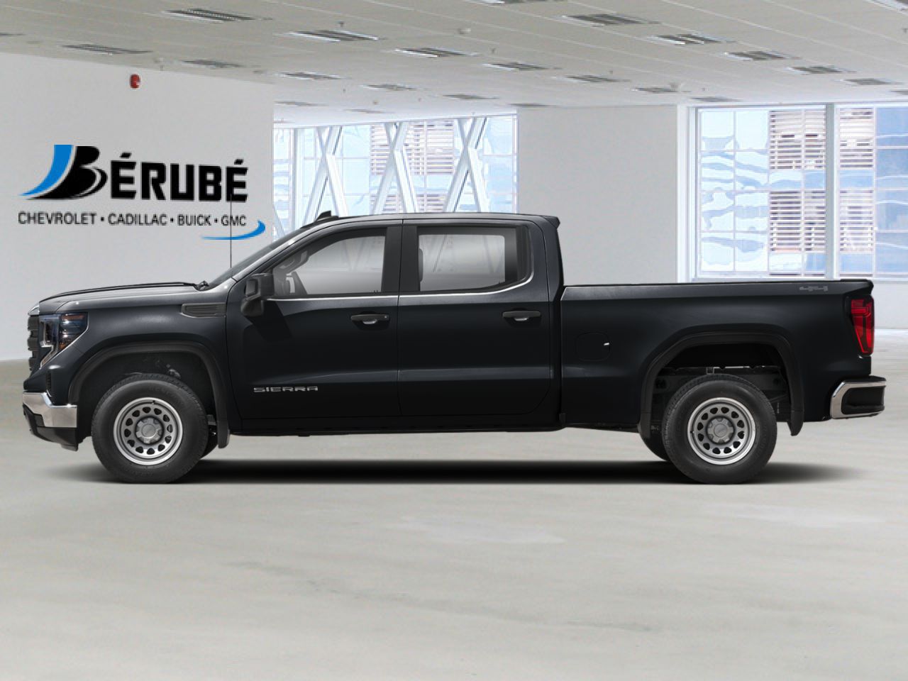 2026 GMC Sierra 1500 K1500 SIERRA CREW CAB PRO STD/BOX (1SA) ONYX BLACK Rivi&egrave;re-du-Loup - photo #1