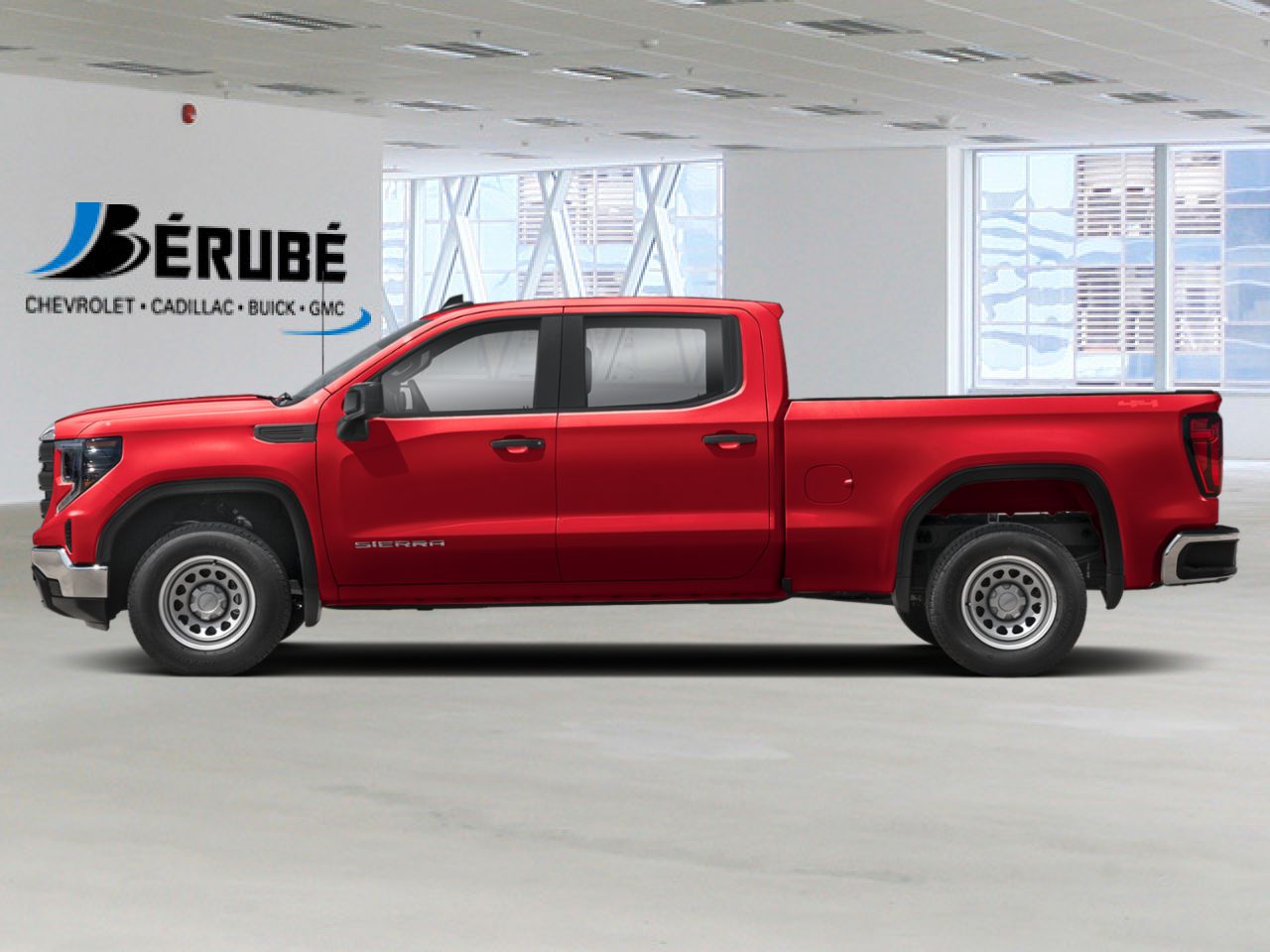 2026 GMC Sierra 1500 K1500 SIERRA CREW CAB PRO S/BOX (1SA) CARDINAL RED Rivi&egrave;re-du-Loup - photo #1